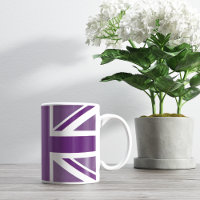 Purple British Flag Union Jack Souvenir