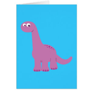 Purple Brontosaurus Dinosaur