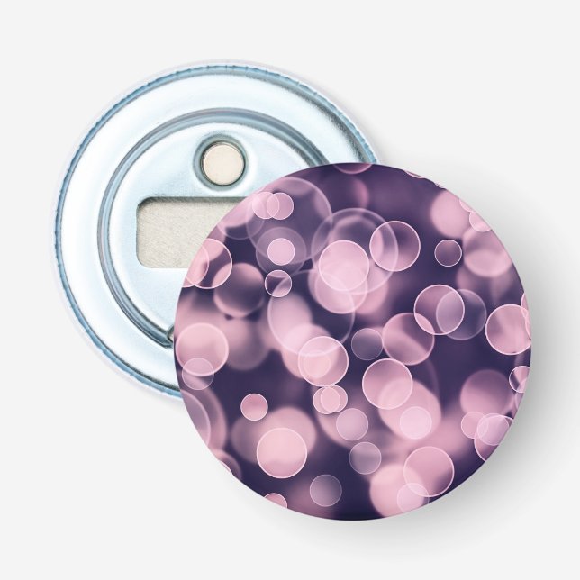 Purple Bubbles Bottle Opener (Front)