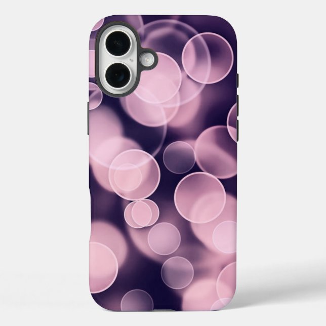 Purple Bubbles Case-Mate iPhone Case (Back)