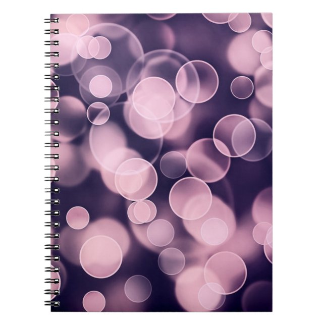 Purple Bubbles Notebook (Front)
