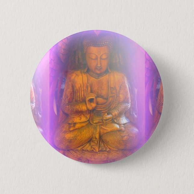 purple buddha button (Front)