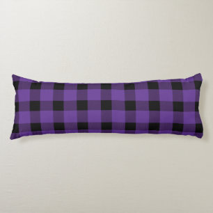 Purple Buffalo Country Lumberjack Plaid Body Pillow
