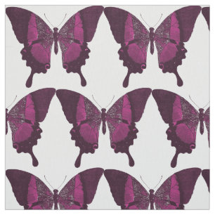 Purple Butterflies Butterfly Fabric