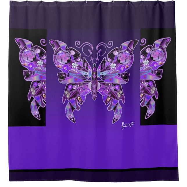 Purple Butterfly 31  (Front)