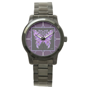 Purple Butterfly 31  Watch