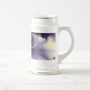 Purple Butterfly Beer Stein