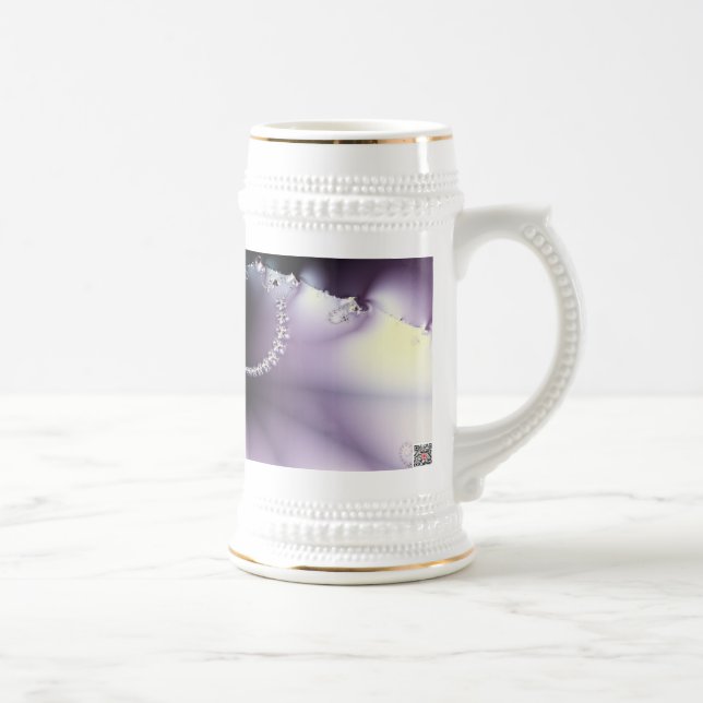 Purple Butterfly Beer Stein (Right)