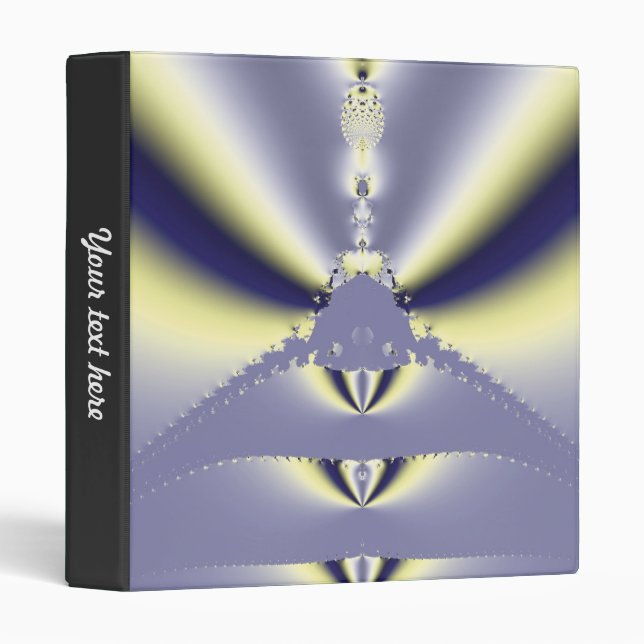Purple Butterfly Binder (Front/Spine)