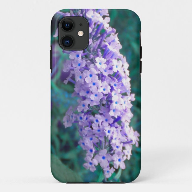 Purple Butterfly Bush iPhone 5 case (Back)