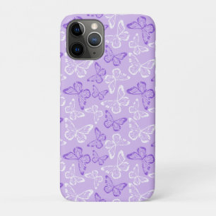 Purple Butterfly iPhone 11 Pro Case