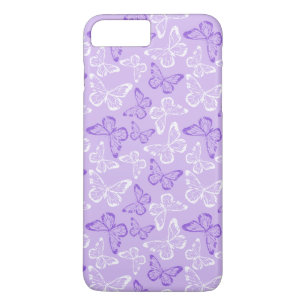 Purple Butterfly Case-Mate iPhone Case