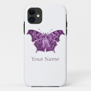 Purple Butterfly, Curiosities iPhone 11 Case