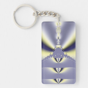 Purple Butterfly Keychain
