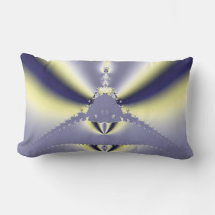 Purple Butterfly Lumbar Pillow
