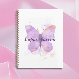 Purple Butterfly Lupus Warrior Planner