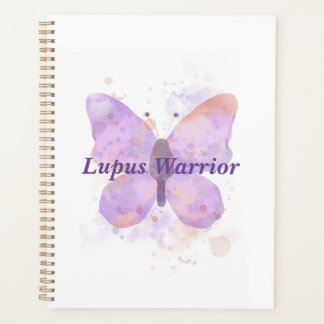 Purple Butterfly Lupus Warrior Planner