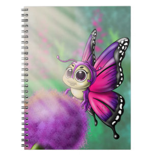 Purple Butterfly Notebook