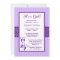 Purple Butterfly Stripes and Dots Baby Shower