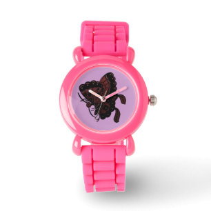 Purple Butterfly Watch