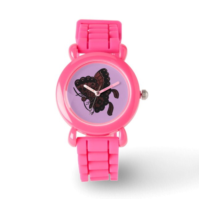 Purple Butterfly Watch (Front)