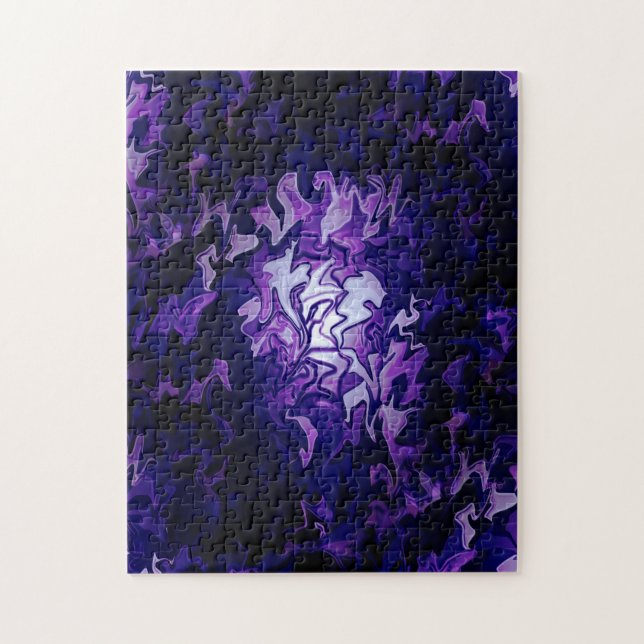 Purple Cabbage Patch... Jigsaw Puzzle (Vertical)