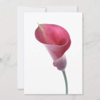 Purple Calla Lily Invitation