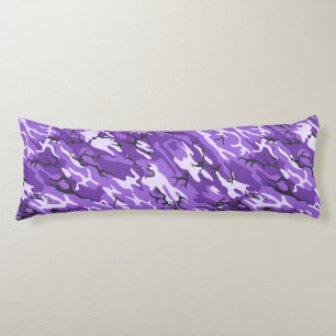 Purple Camo Body Pillow