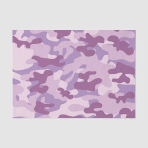 Purple Camo Design Tissue Paper