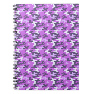 Purple Camo Notebook
