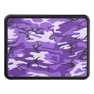 Purple Camo Trailer Hitch Cover