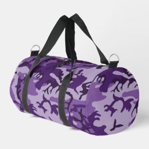 Purple Camouflage, Military, Army Duffle Bag