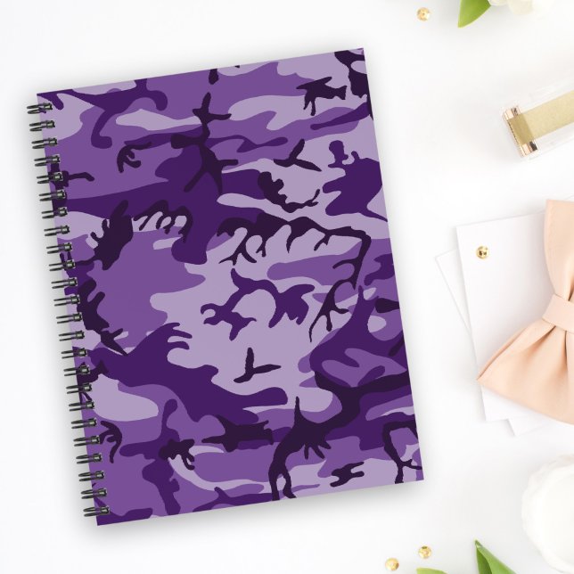 Purple Camouflage, Military, Army Planner (Creator Uploaded)