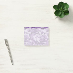 Purple Camouflage, Military, Army Post-it Notes