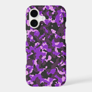 Purple camouflage pattern
