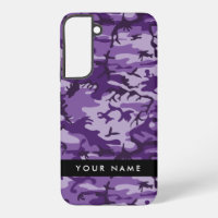 Purple Camouflage Your name Personalize
