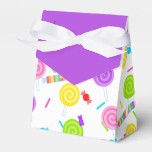 Purple Candy Sweet Treat Favour Boxes