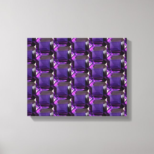 Purple Canvas Print (Front)