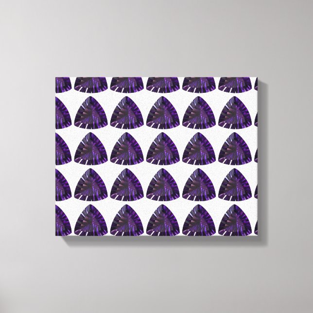Purple Canvas Print (Front)