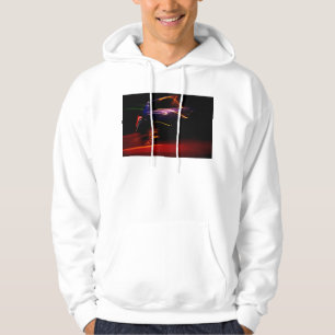 purple car dance hoodie
