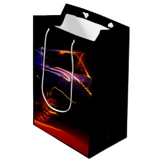 purple car dance medium gift bag