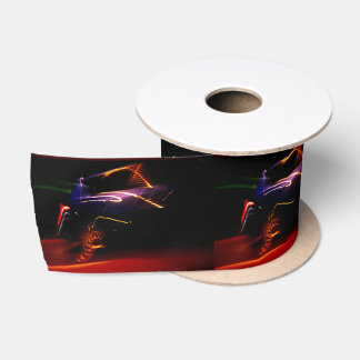 purple car dance satin ribbon