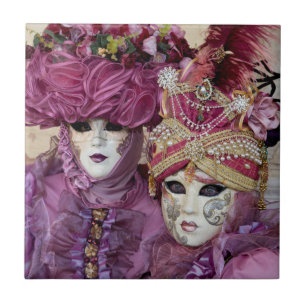 Purple Carnival costume, Venice Tile