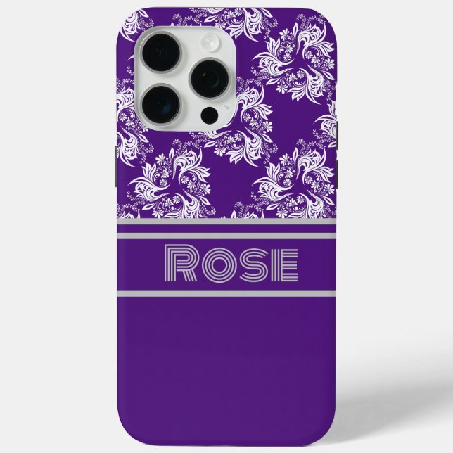 Purple Case-Mate iPhone Case (Back)