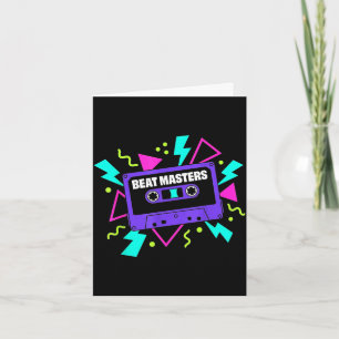 Purple cassette tape retro vintage 80s hip hopPurp Card