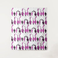 Purple Cat Butts Pattern