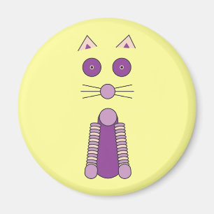 Purple CAT Magnet