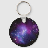 Purple Celestial Space Photo Blank