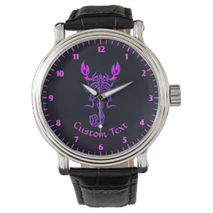 Purple Celtic Knot Scorpion Watch