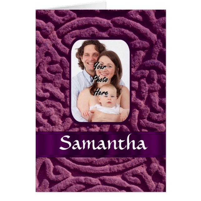 Purple Celtic knotwork symbol (Front)